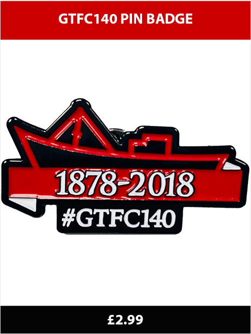 GTFC140 Pin Badge